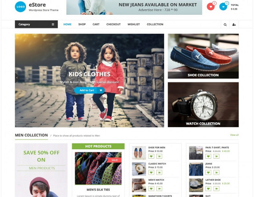 estore wordpress theme