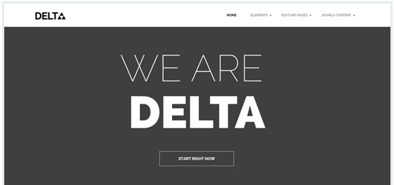 delta joomla template